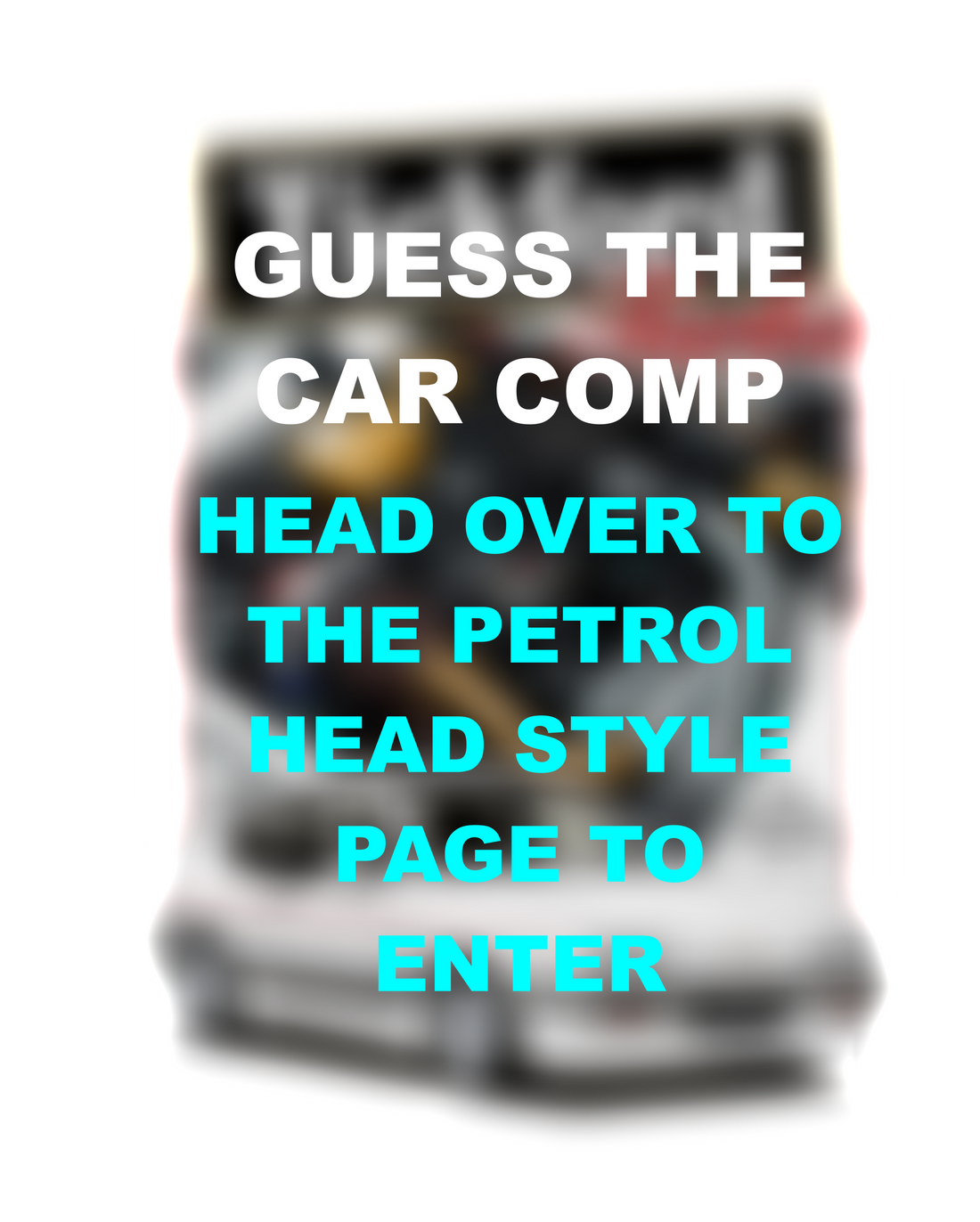 GUESS THE CAR @ PETROL HEAD STYLE!! 👍