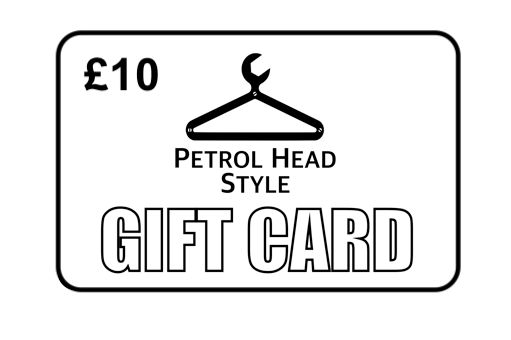 PETROL HEAD STYLE GIFT CARD