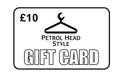 PETROL HEAD STYLE GIFT CARD