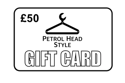 PETROL HEAD STYLE GIFT CARD