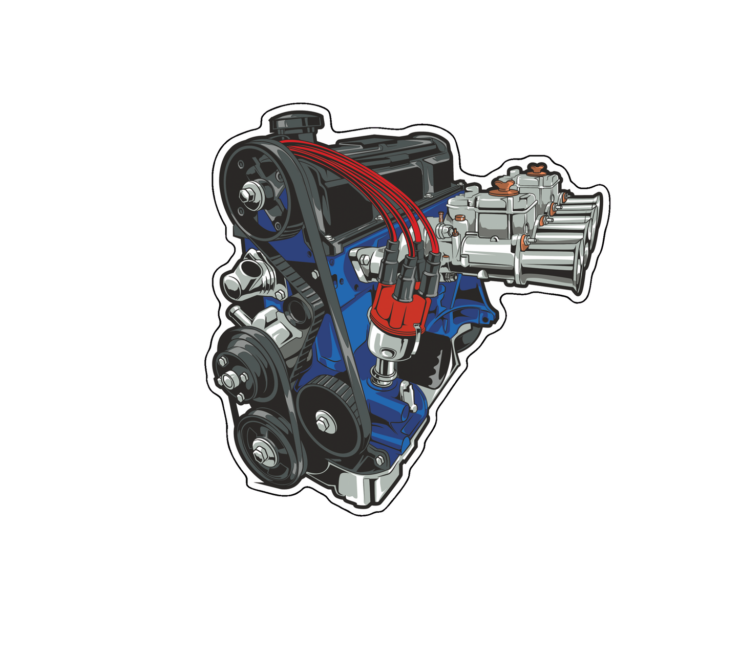 Ford Pinto OHC Engine - Sticker