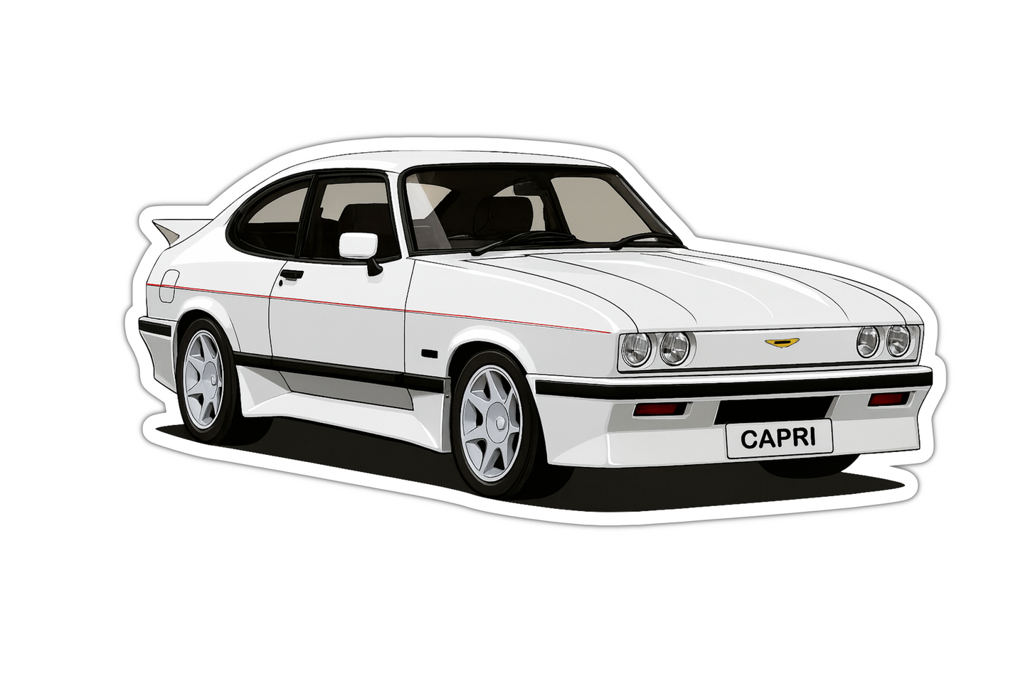 Tickford Turbo Capri sticker
