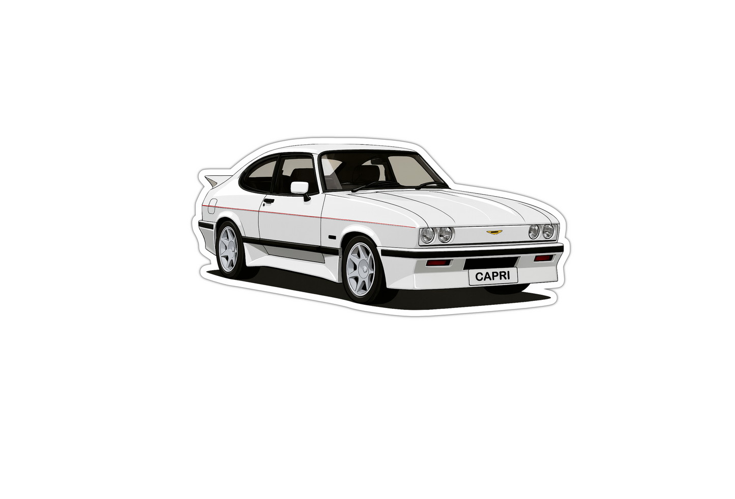 Tickford Turbo Capri Magnet